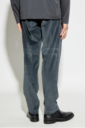 Eleventy Belt Loop Casual Pants In Black