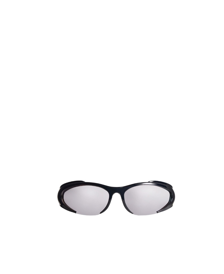 Balenciaga Reverse Xpander Rectangle-frame Sunglasses In White