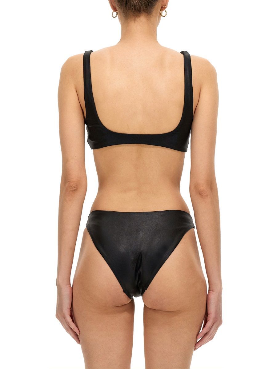 Rotate Birger Christensen Logo Bikini In Black