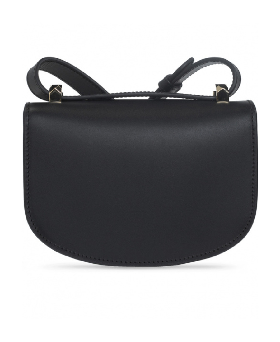 Apc Sac Geneve Mini Cuir Smooth Leather In Black