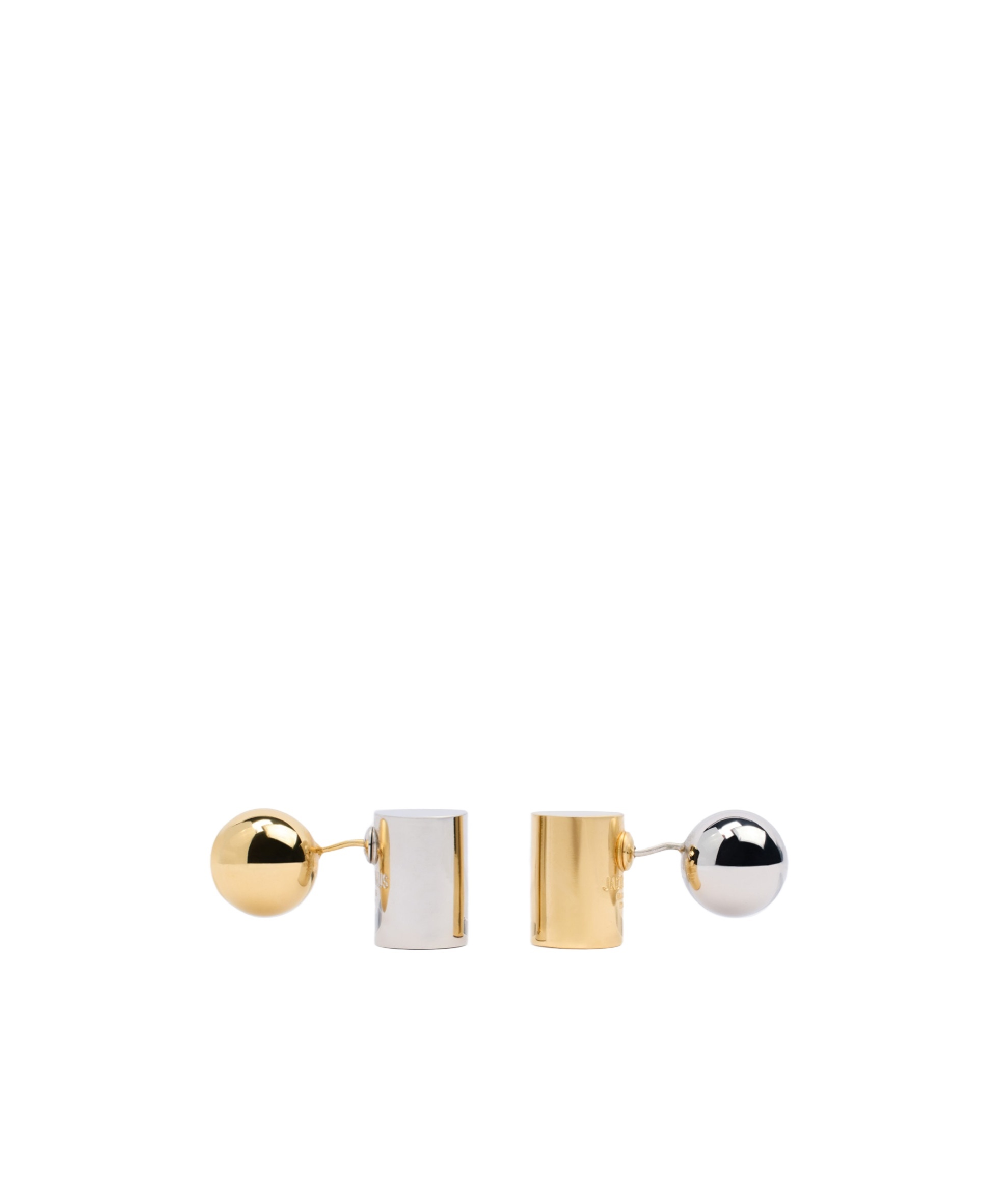 Jacquemus Les Boucles Perlina In Yellow