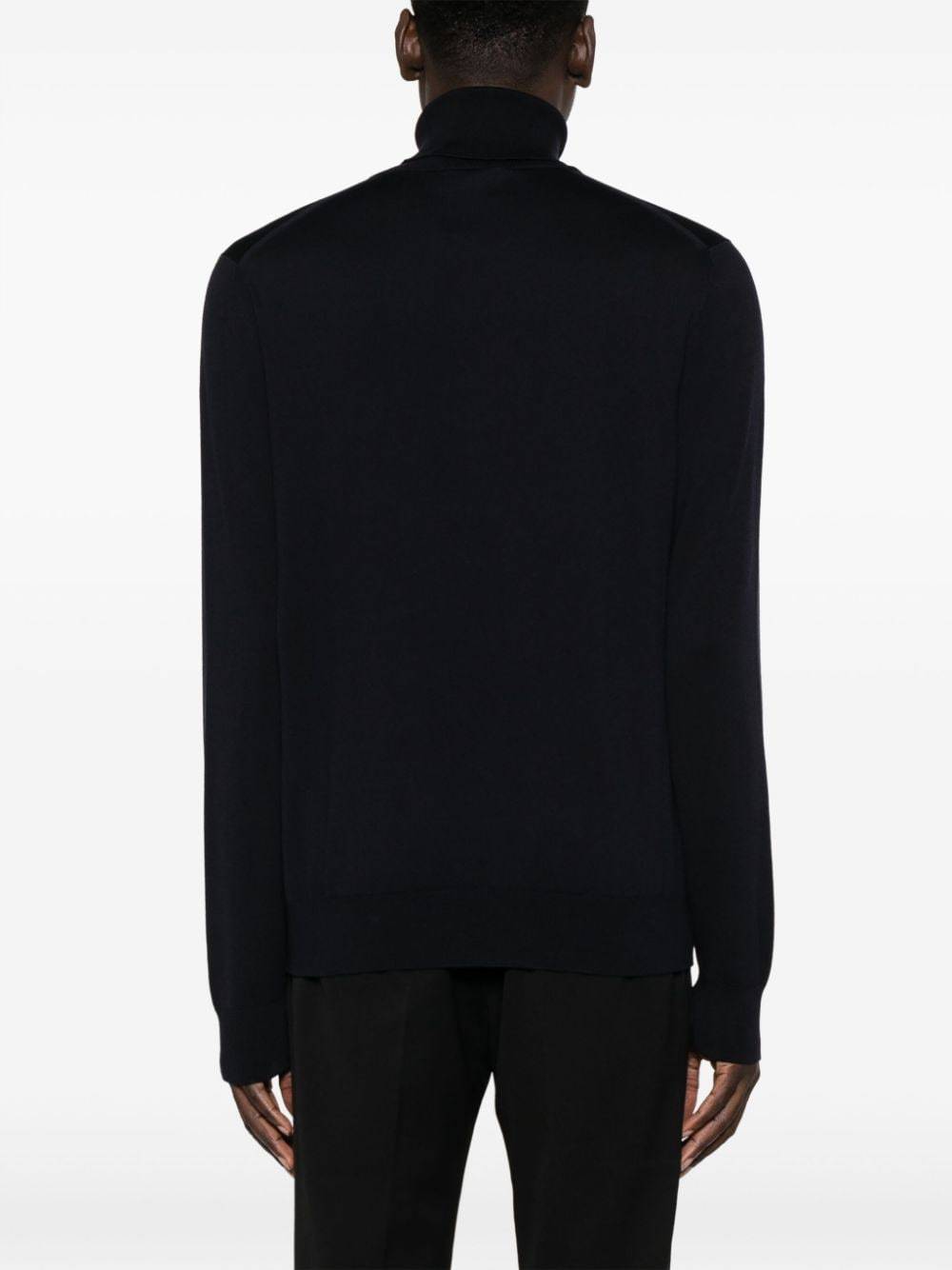 Dolce & Gabbana Turtleneck Sweater In Black
