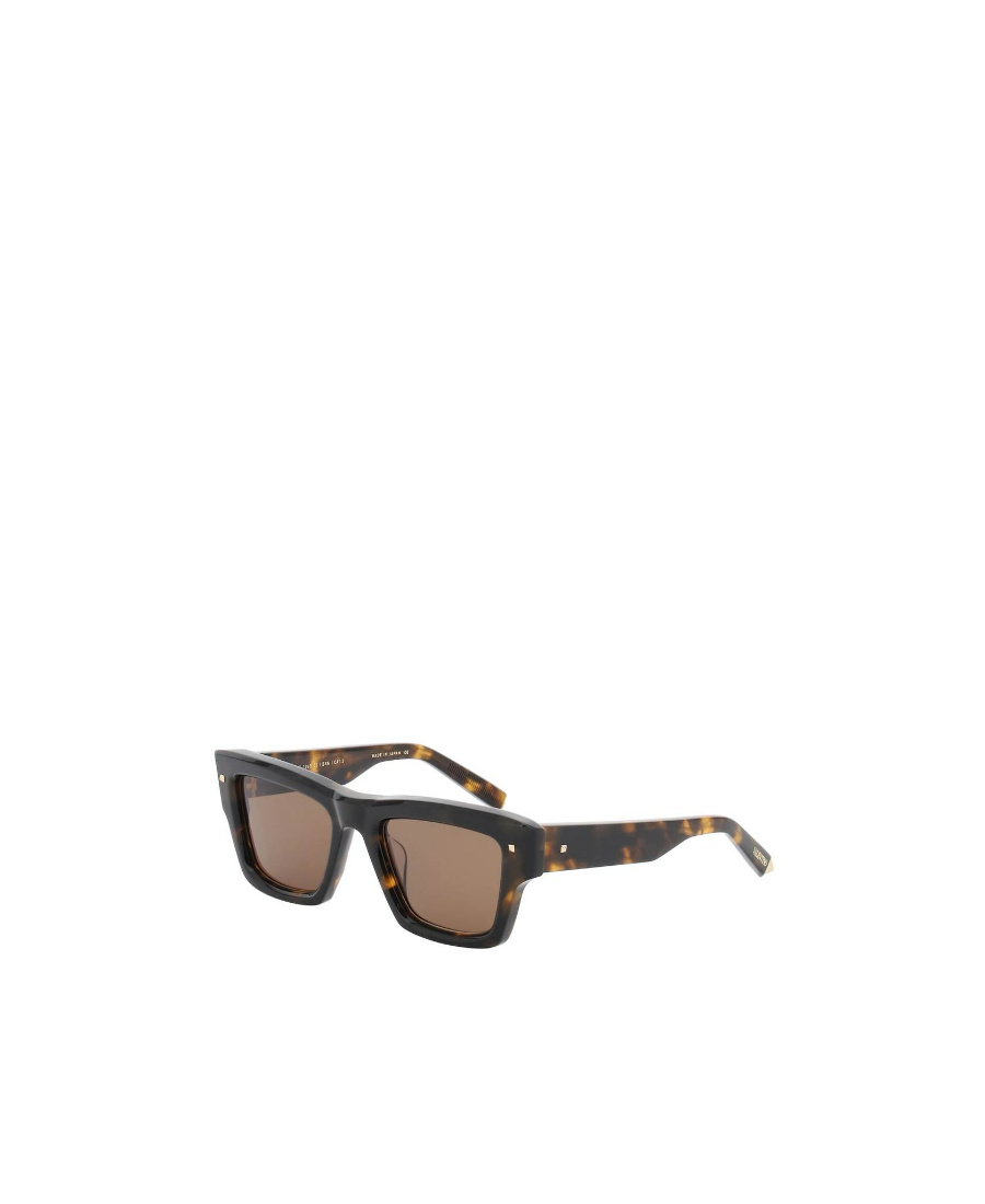 Valentino Square-frame Sunglasses In Brown