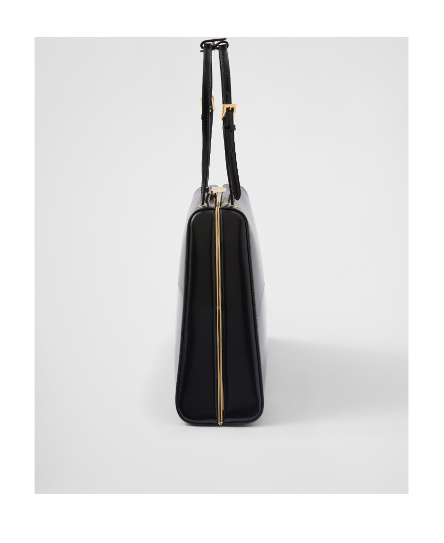 Prada Black Leather Handbag