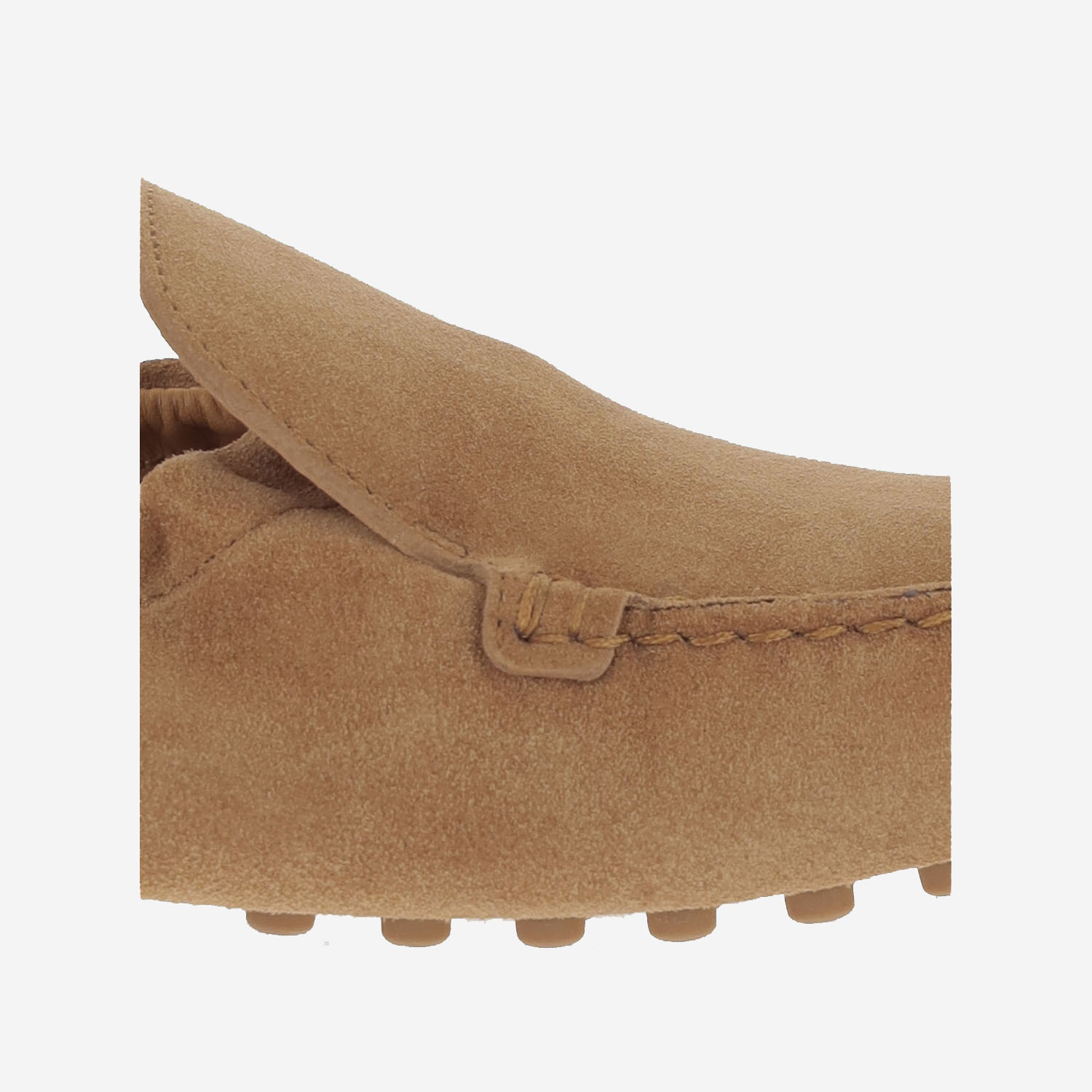 Tod's Suede Gommino Loafers In Brown