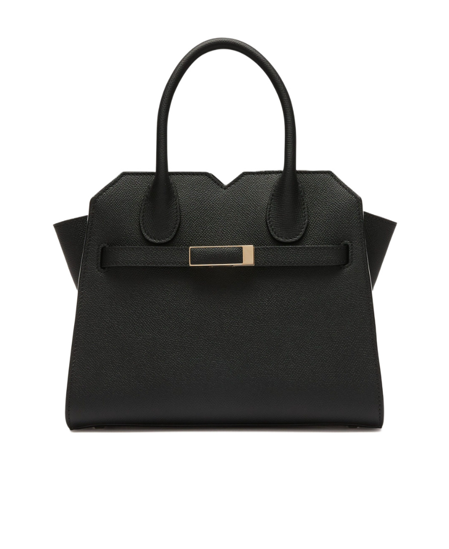 Valextra Women's Milano Mini Handbag In Black