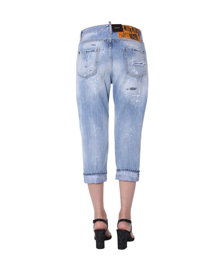 Dsquared2 Slim Jeans In Blue