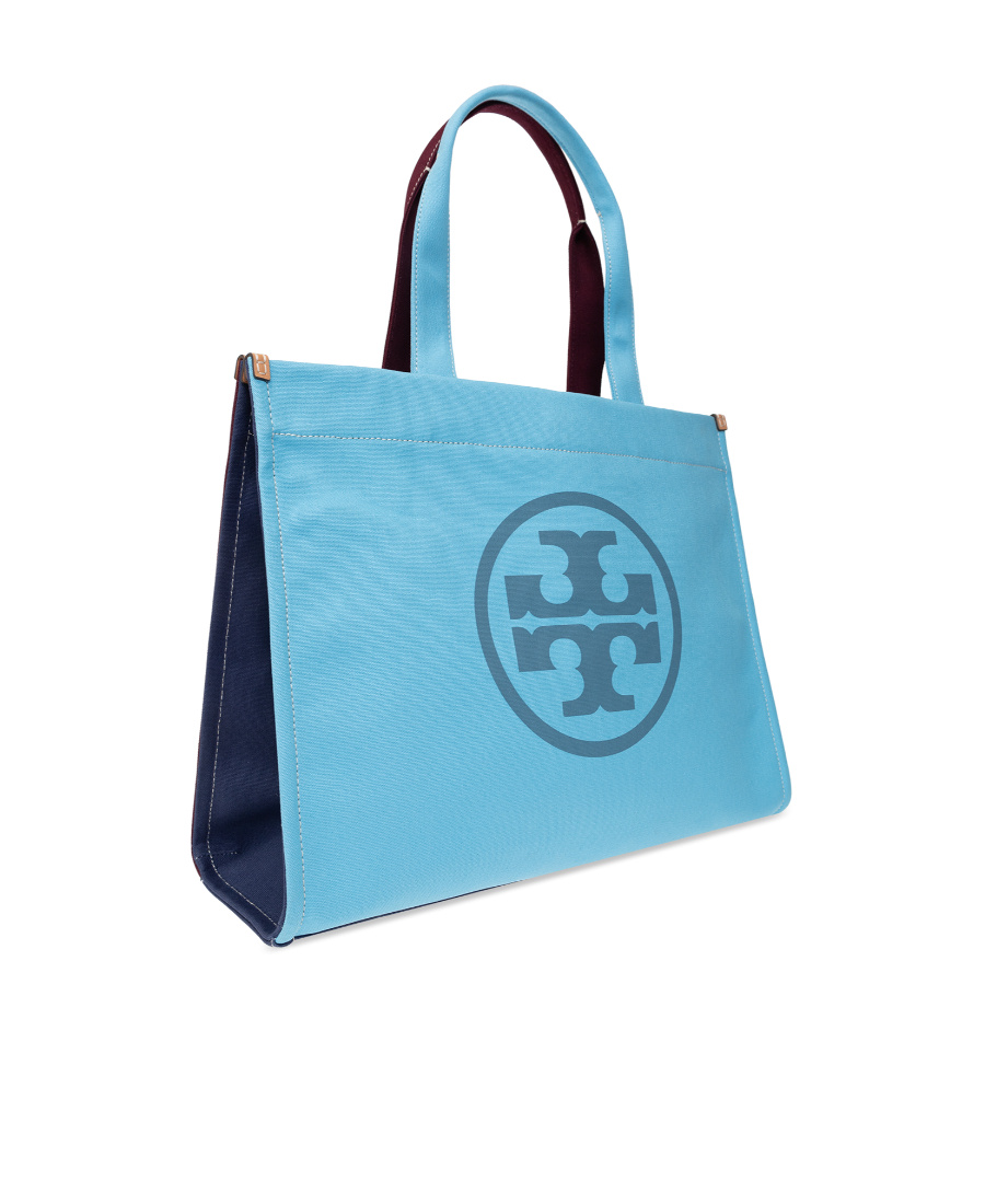 Tory Burch Colour-block Tote Bag In Blue