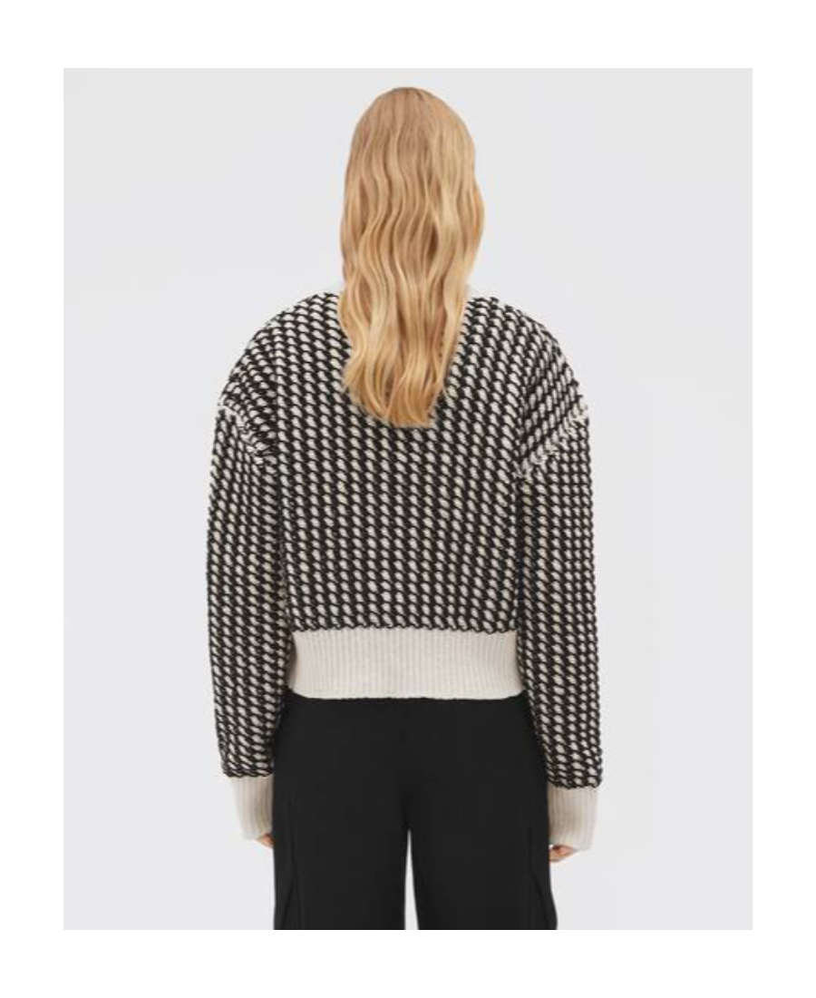 Bottega Veneta Ribbed-knit And Wool-chenille Sweater In Black