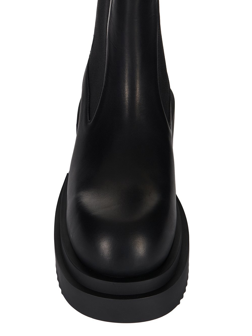 Rick Owens Beatle Bogun 60 Leather Ankle Boots In Black