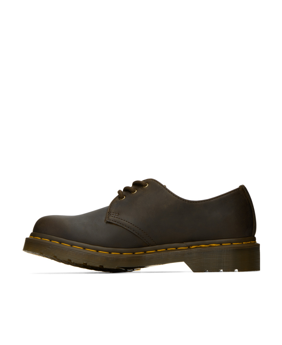 Dr. Martens 1461 Logo Oxford Shoes In Black