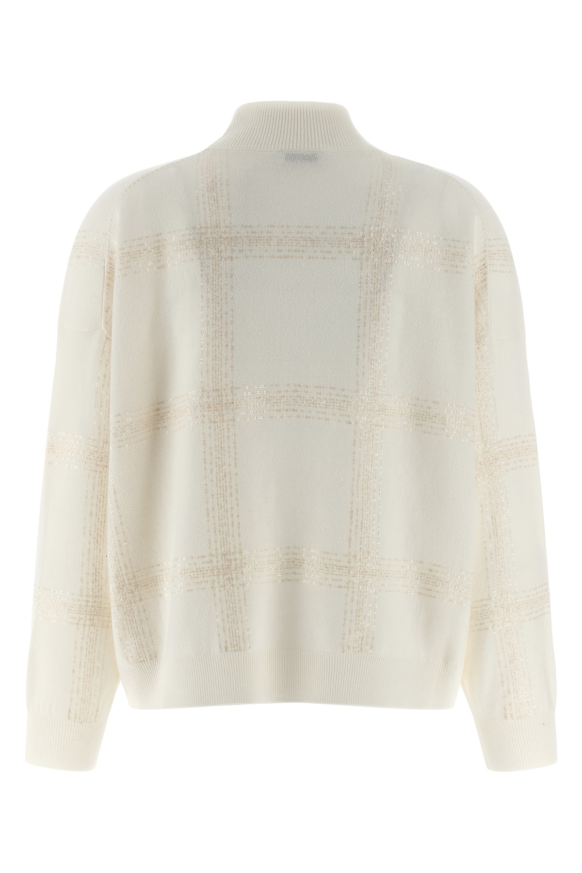 Brunello Cucinelli Long-sleeve Sweater In White