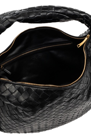 Bottega Veneta Medium Jodie Shoulder Bag In Black