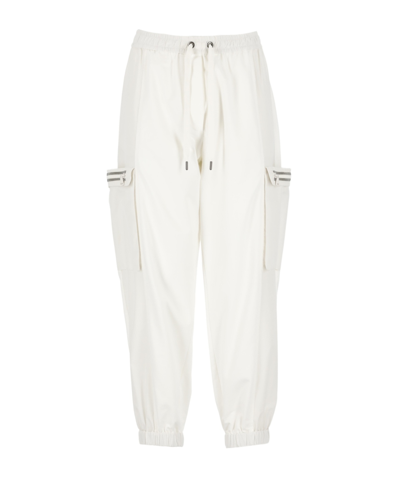 Brunello Cucinelli Cotton Pants In White