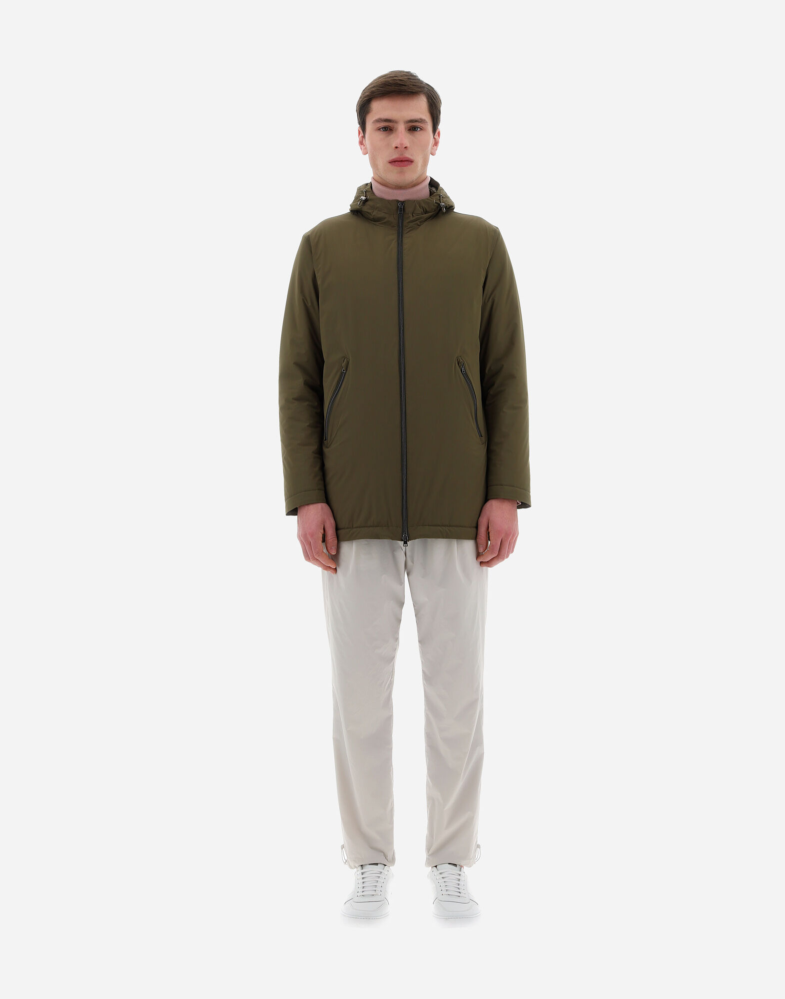 Herno Resort Ponente Hooded Parka In Green