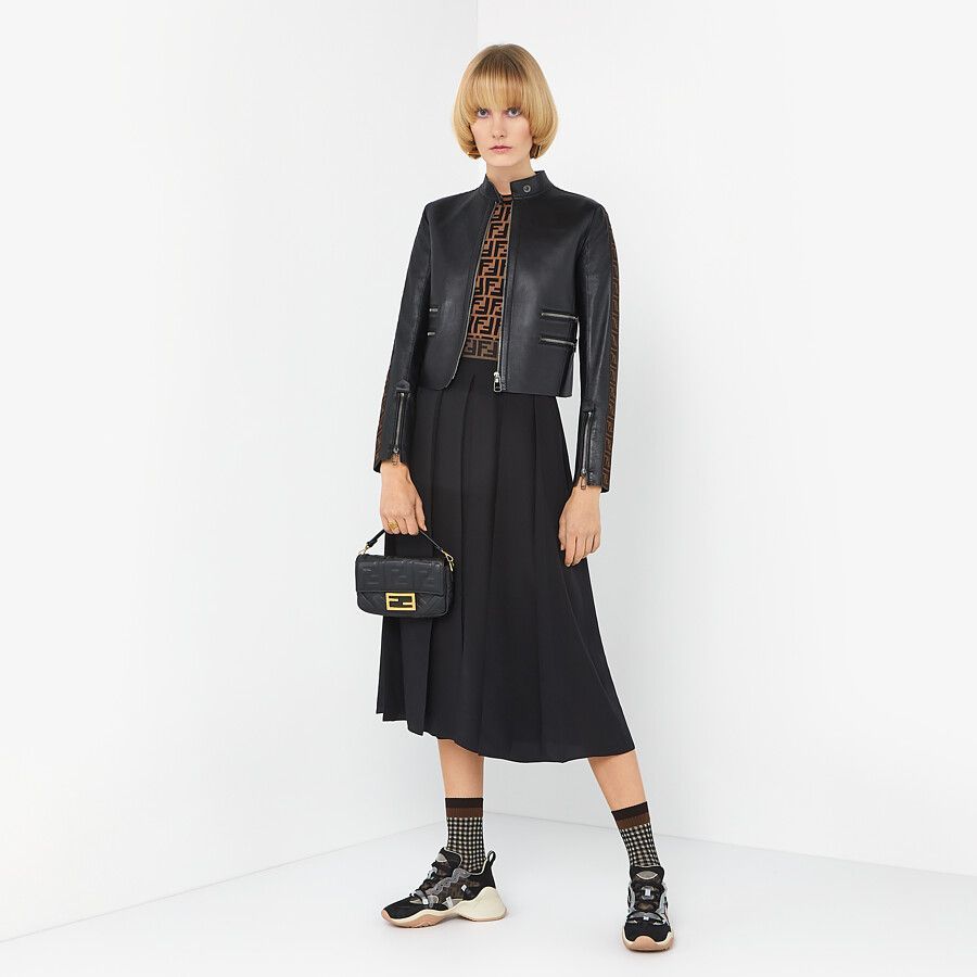 Fendi Baguette Shoulder Bag In Black