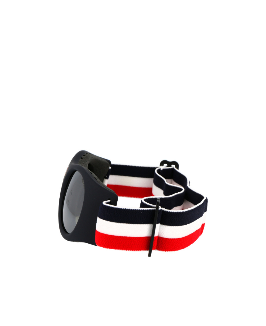 Moncler Round Frame Sunglasses In Black