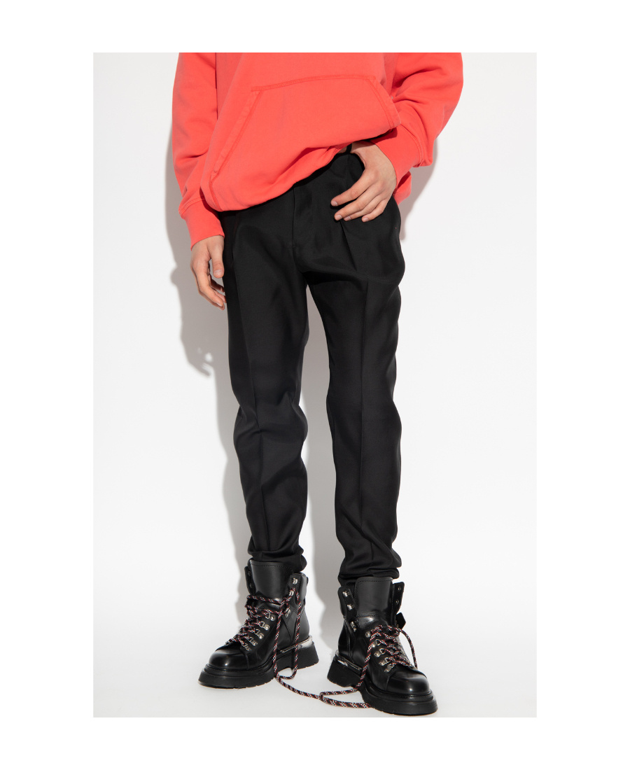 Shop Dsquared2 Pleated Tailored Trousers In Black