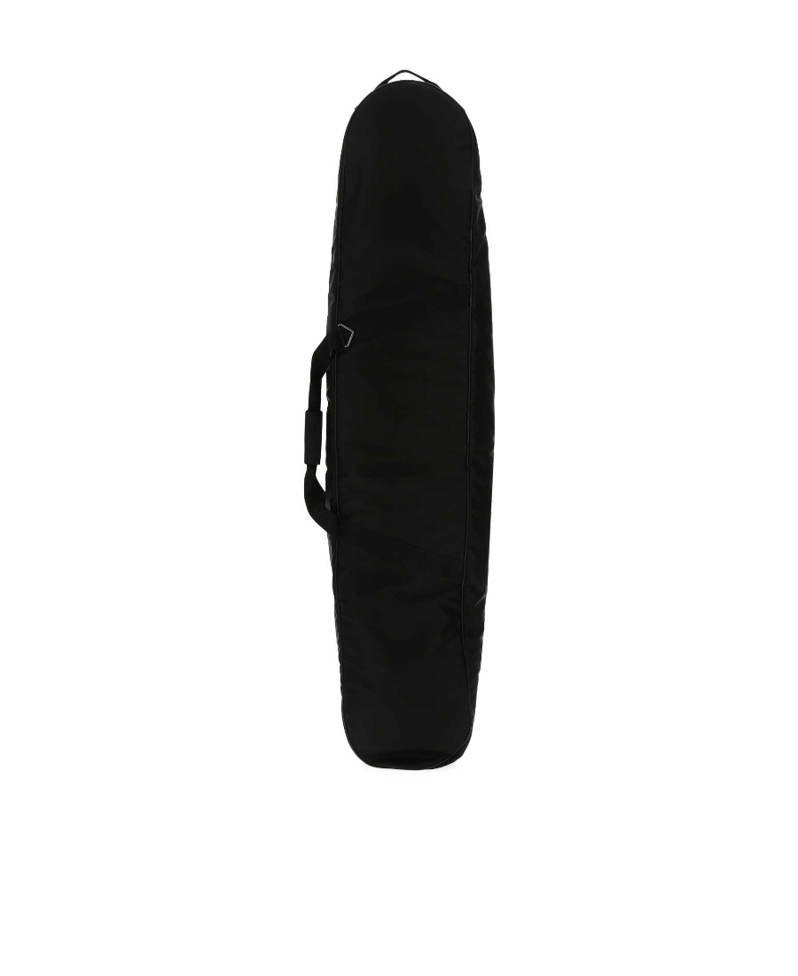 Prada Black Logo Handbag In Black