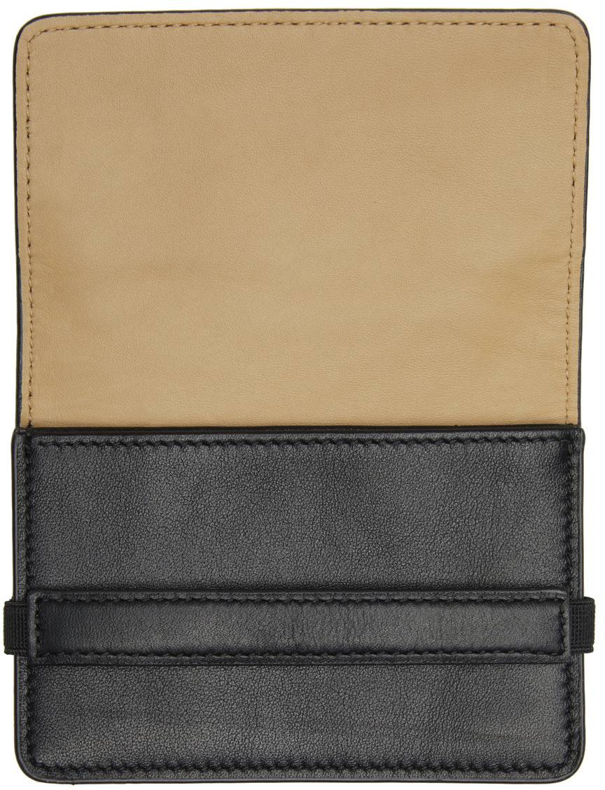 Common Projects Foldover-top Wallet In Black