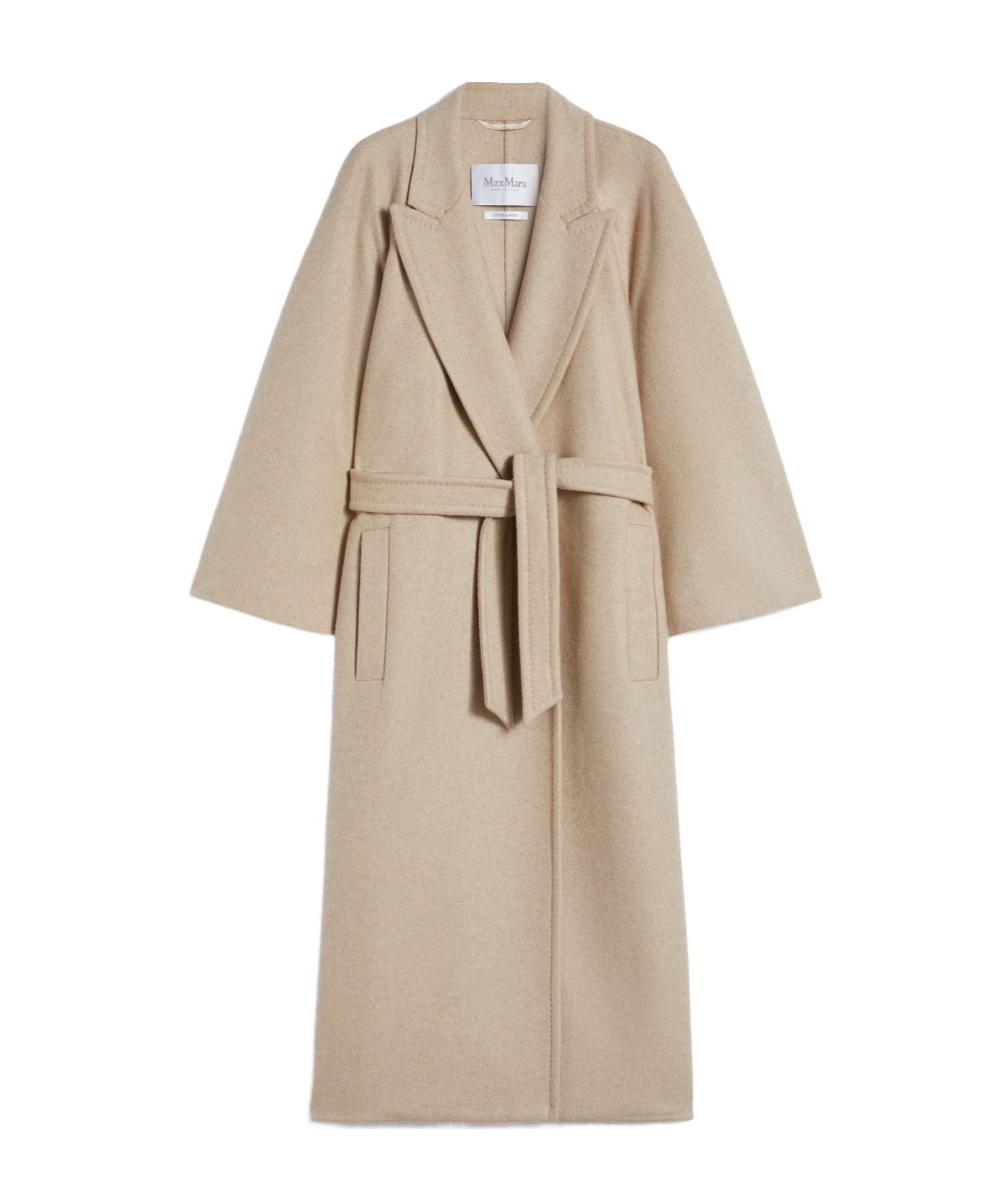 Max Mara Cashmere, Camel And Wool Coat In Brown