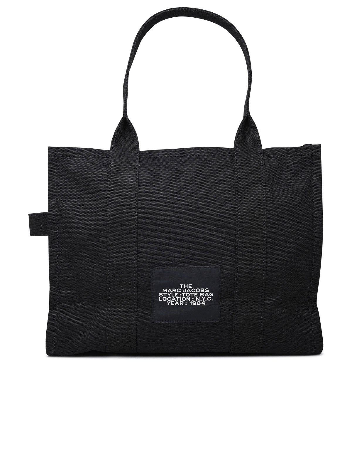 Marc Jacobs Logo Printed Handbag In Black