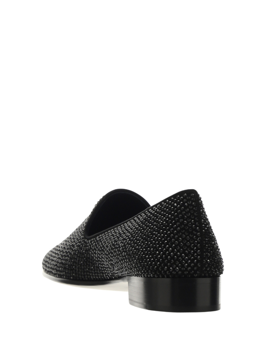 Giuseppe Zanotti Round-headed Leisure Business Shoes In Black