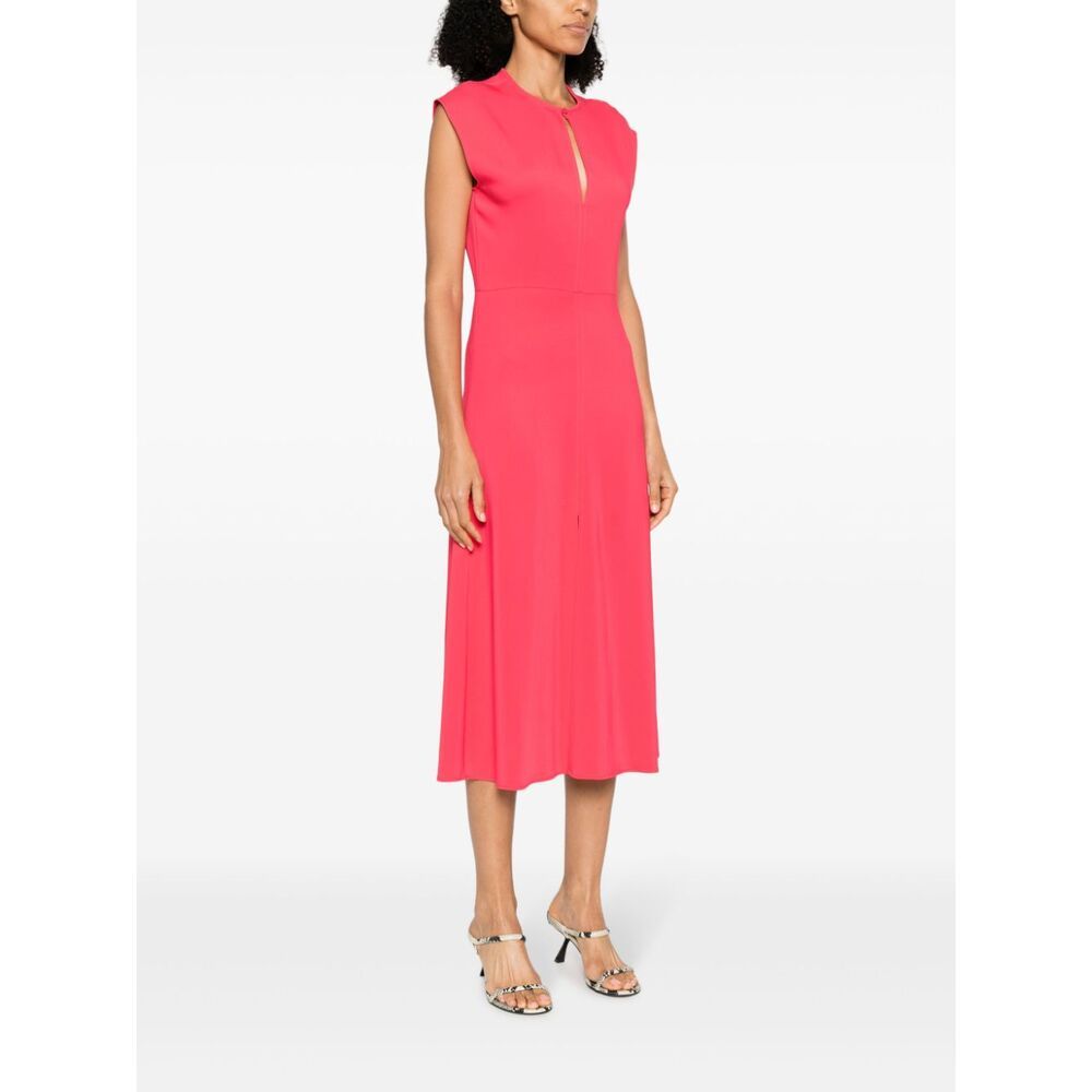 FORTE FORTE KEYHOLE NECKLINE DRESS
