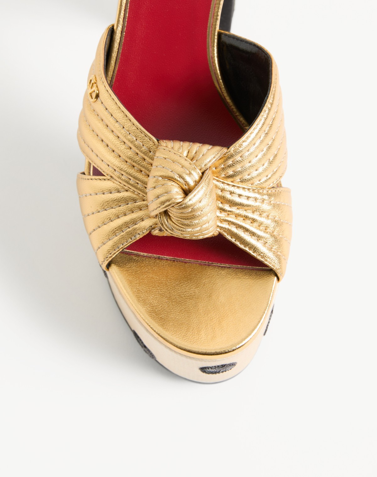 Valentino Platform Sandals With Chunky Heels In Black