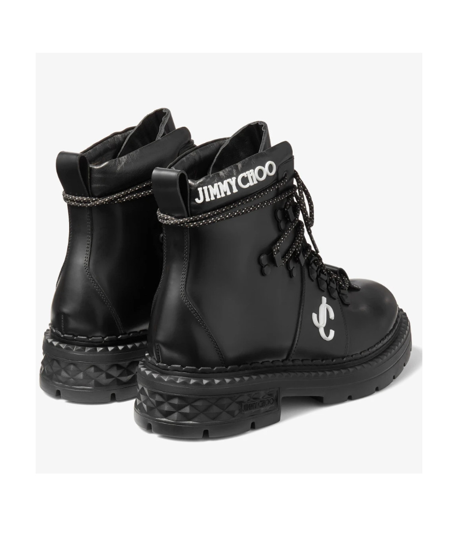 Jimmy Choo Marlow Hiking Boots In Black