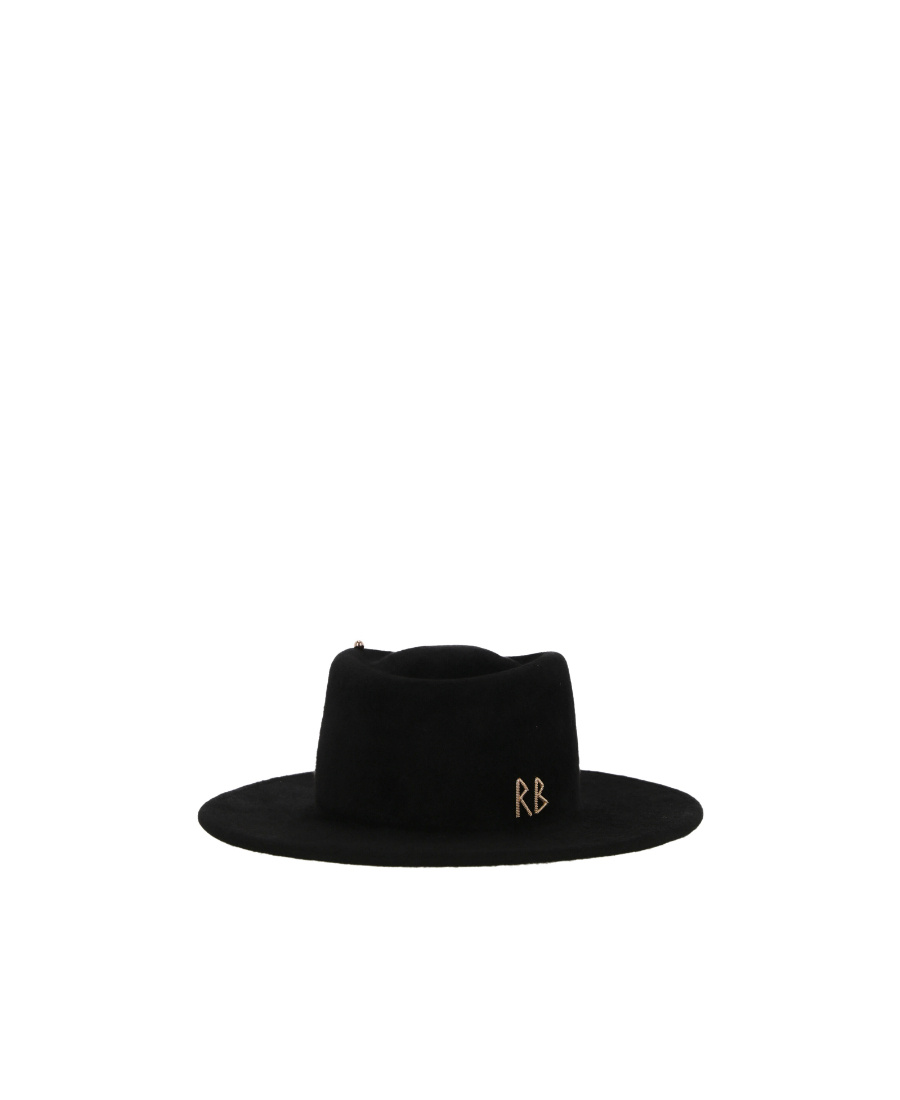 Ruslan Baginskiy Logo Felt Hat In Black