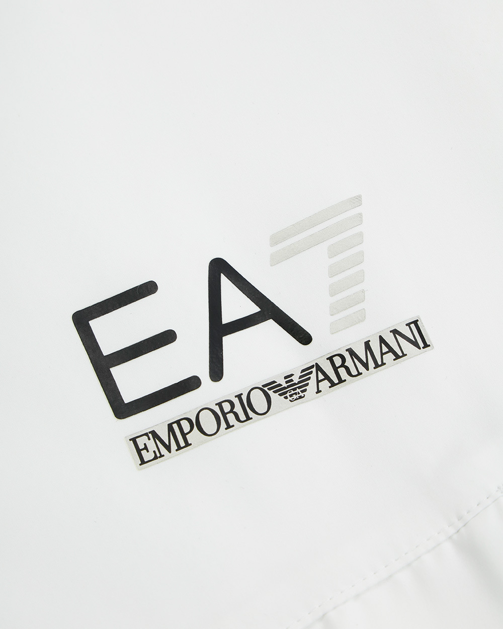 Ea7 Logo Two-piece Sports Suit In Black