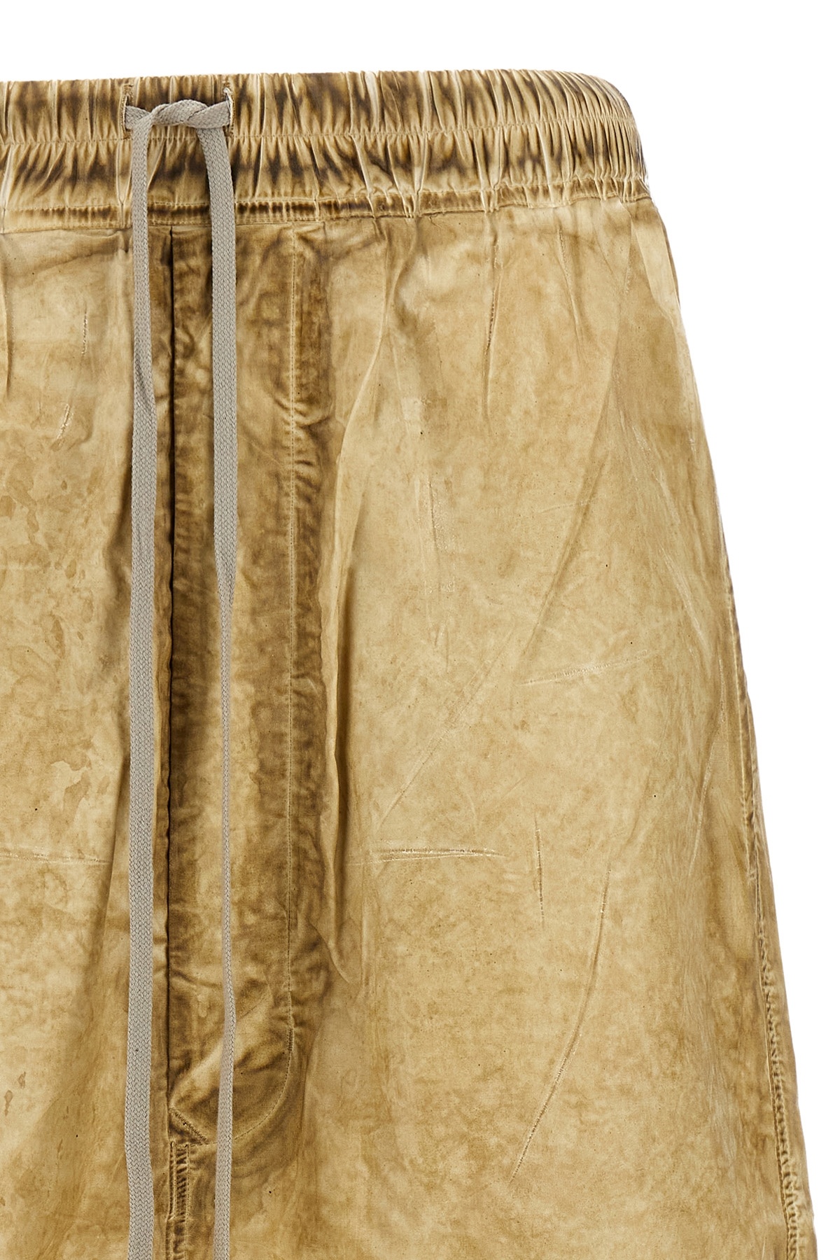 Rick Owens Drkshdw Drawstring Shorts In Nude