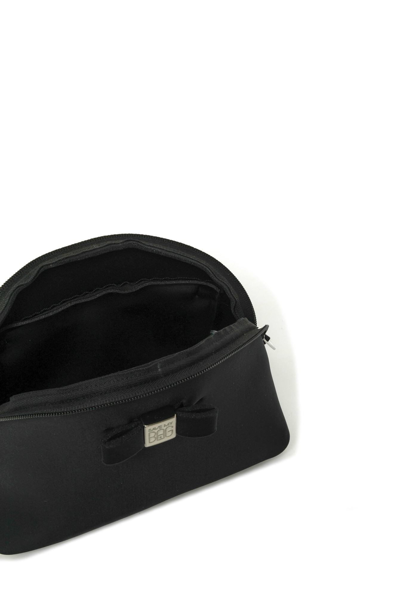 Save My Bag Moon Chain Shoulder Bag In Black
