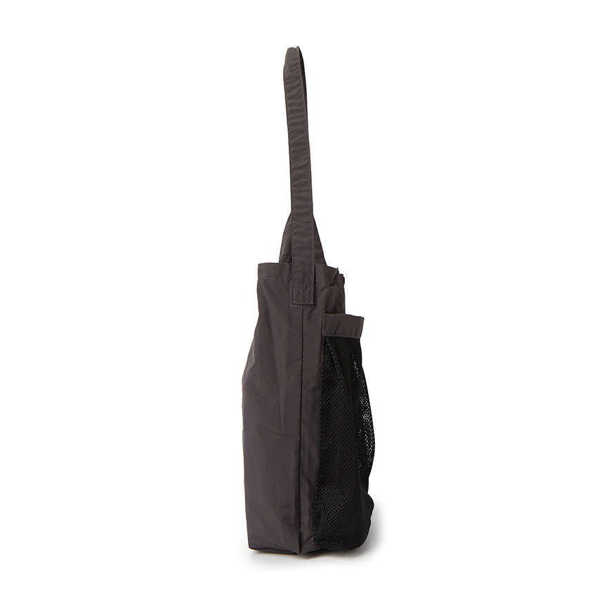 Nanamica Logo Shoulder Bag In Gray
