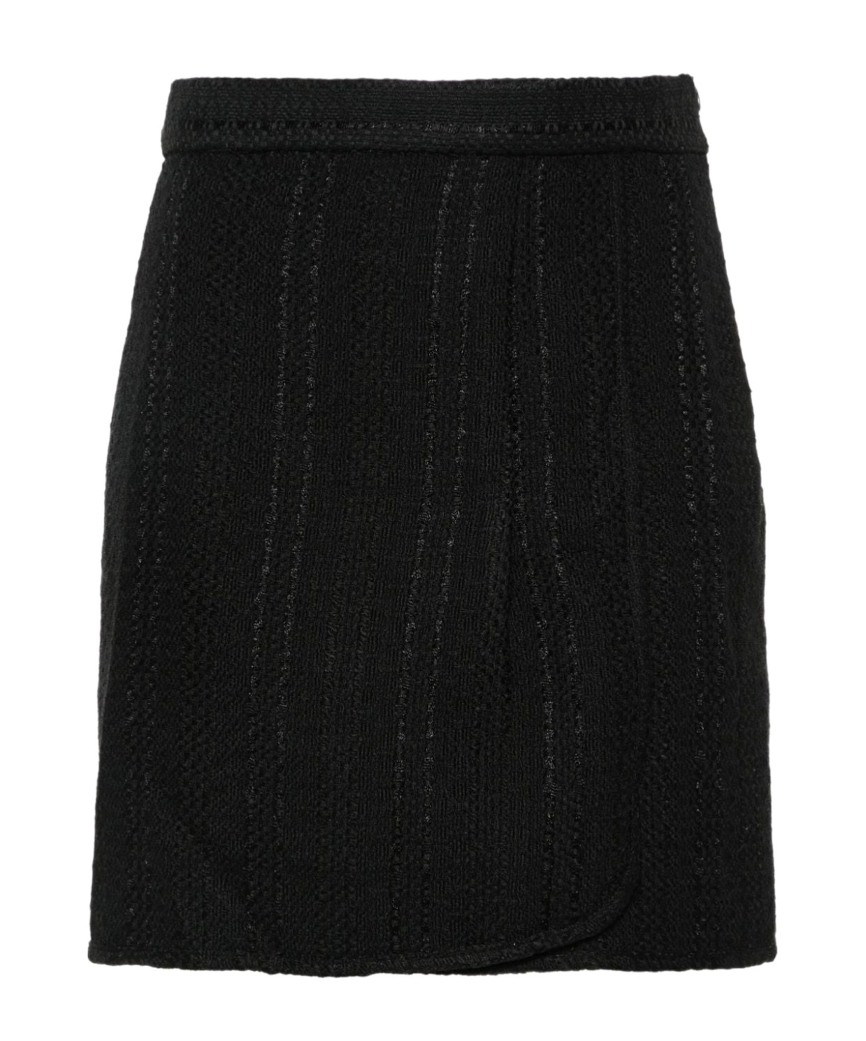 Iro Knitted Mini Skirt In Black