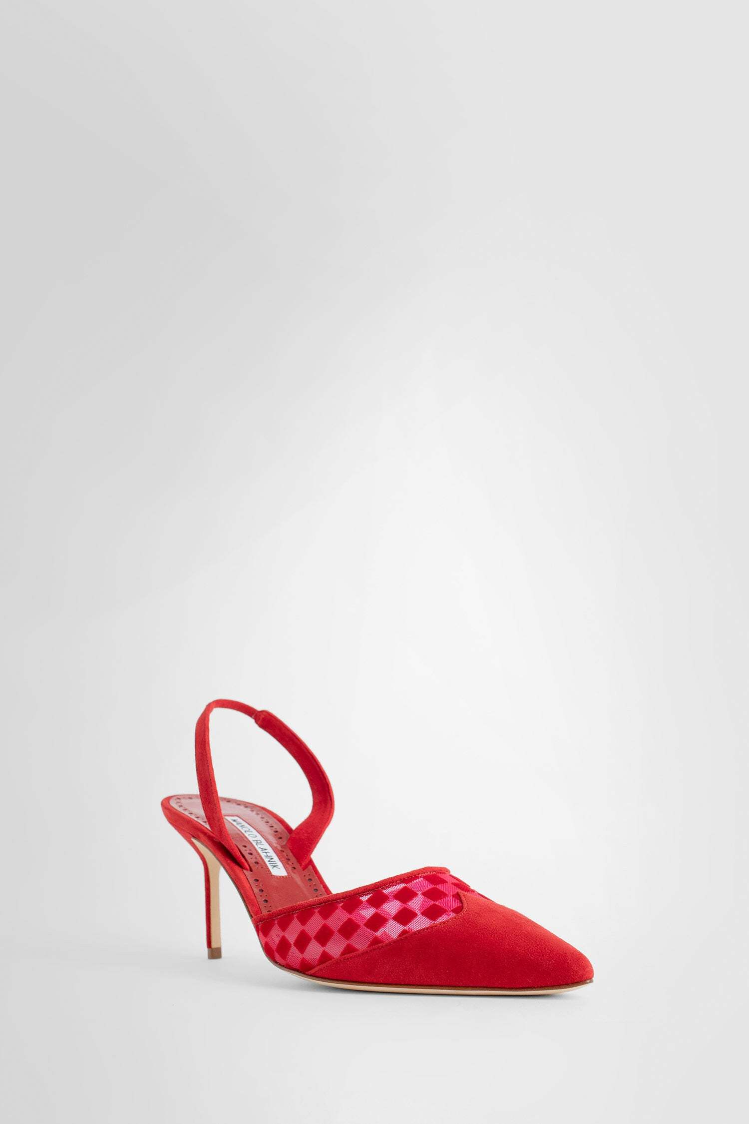 Manolo Blahnik Pumps In Red