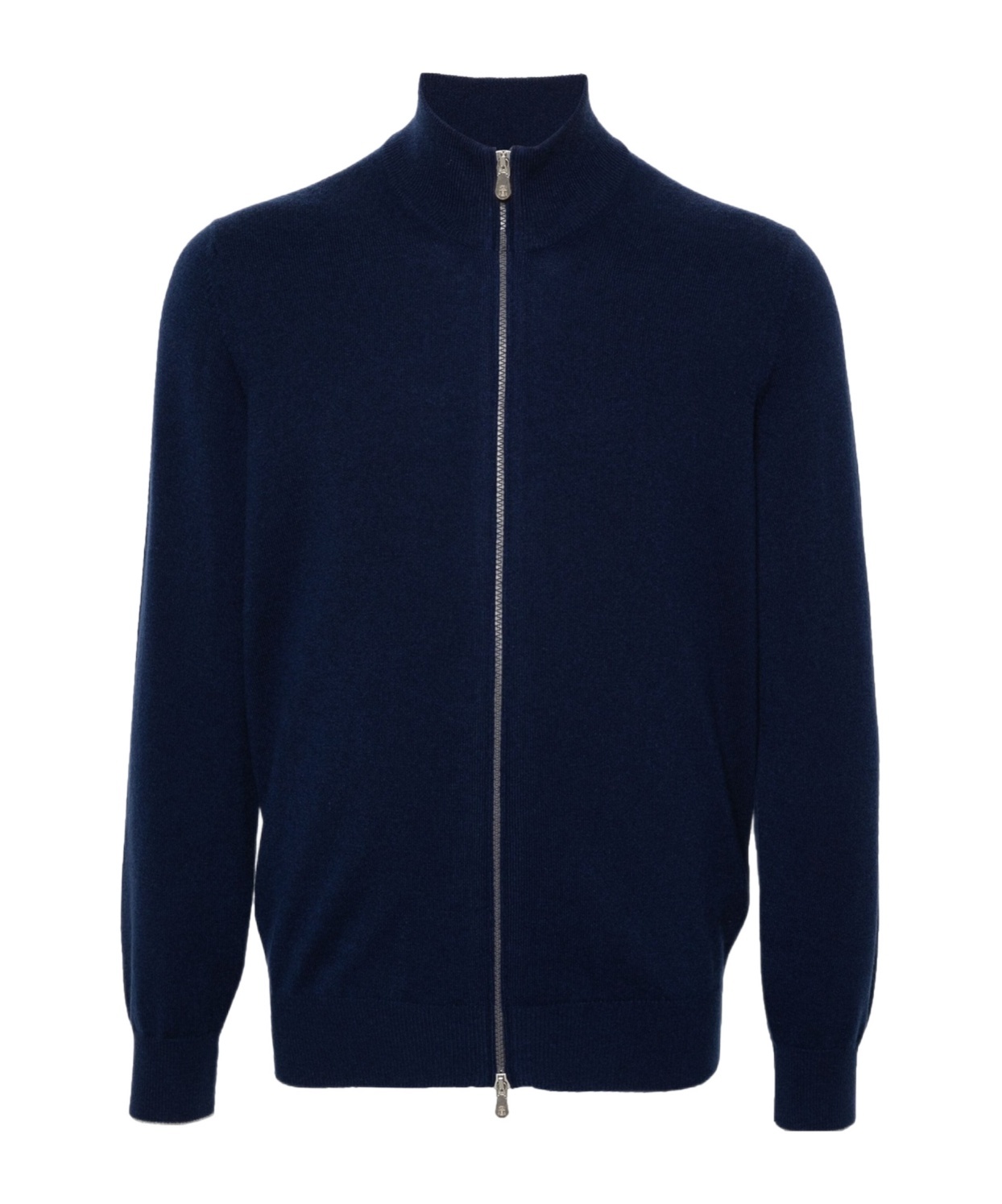 Brunello Cucinelli Wool And Linen Blend Blous In Black