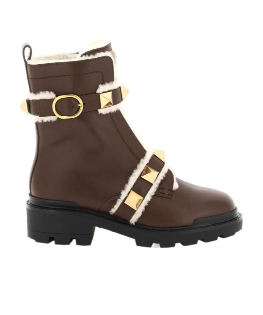 Valentino Rockstud-embellished Ankle Boots