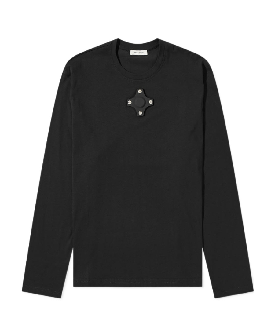 Craig Green Nailed Long-sleeved T-shirt In Black