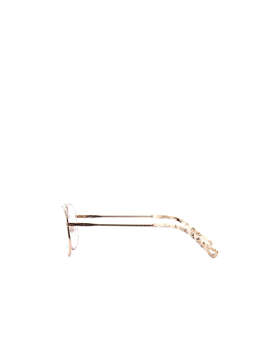 Chloé Logo Flat Mirror In White