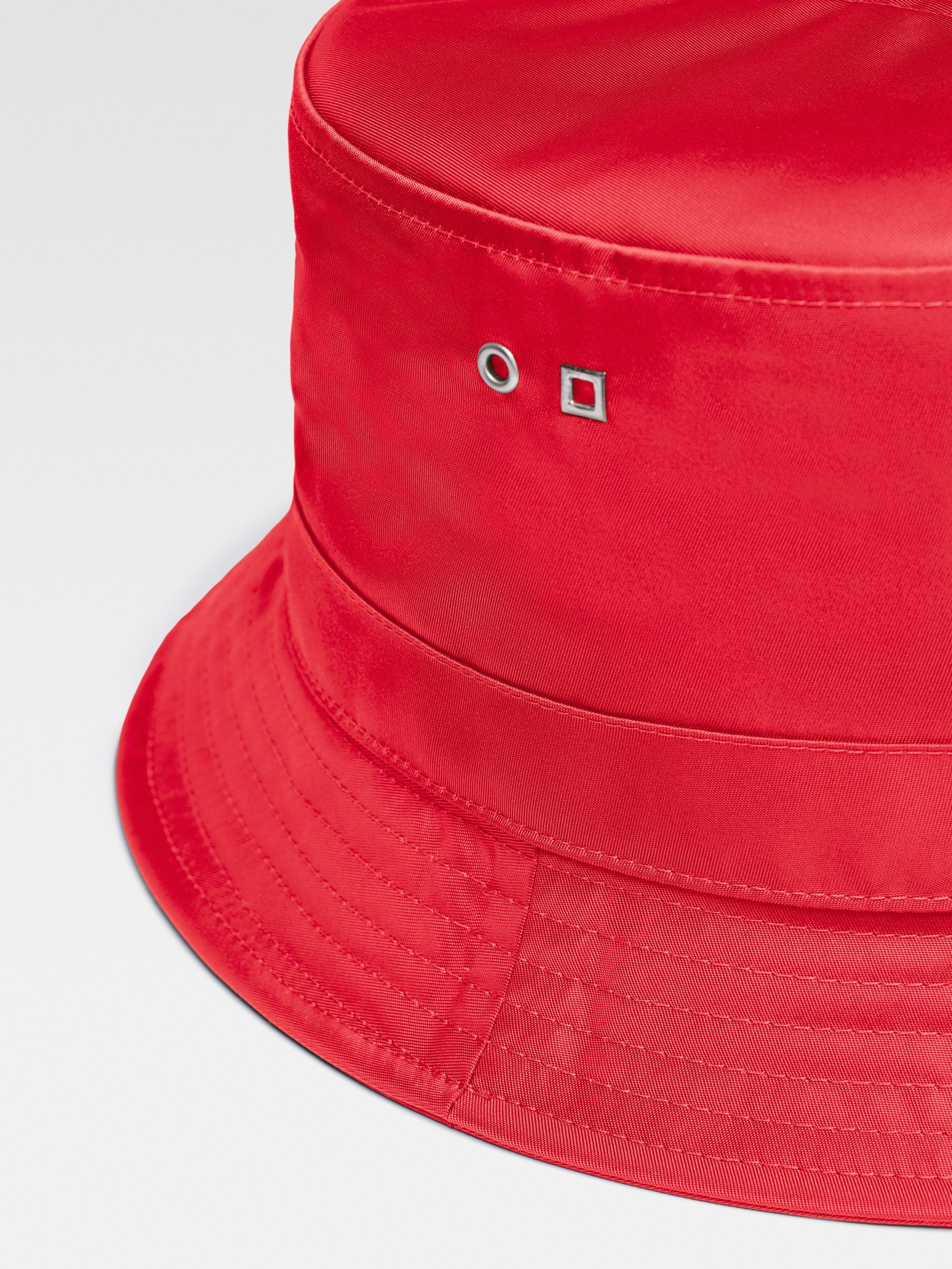 Jacquemus Logo Hat In Red