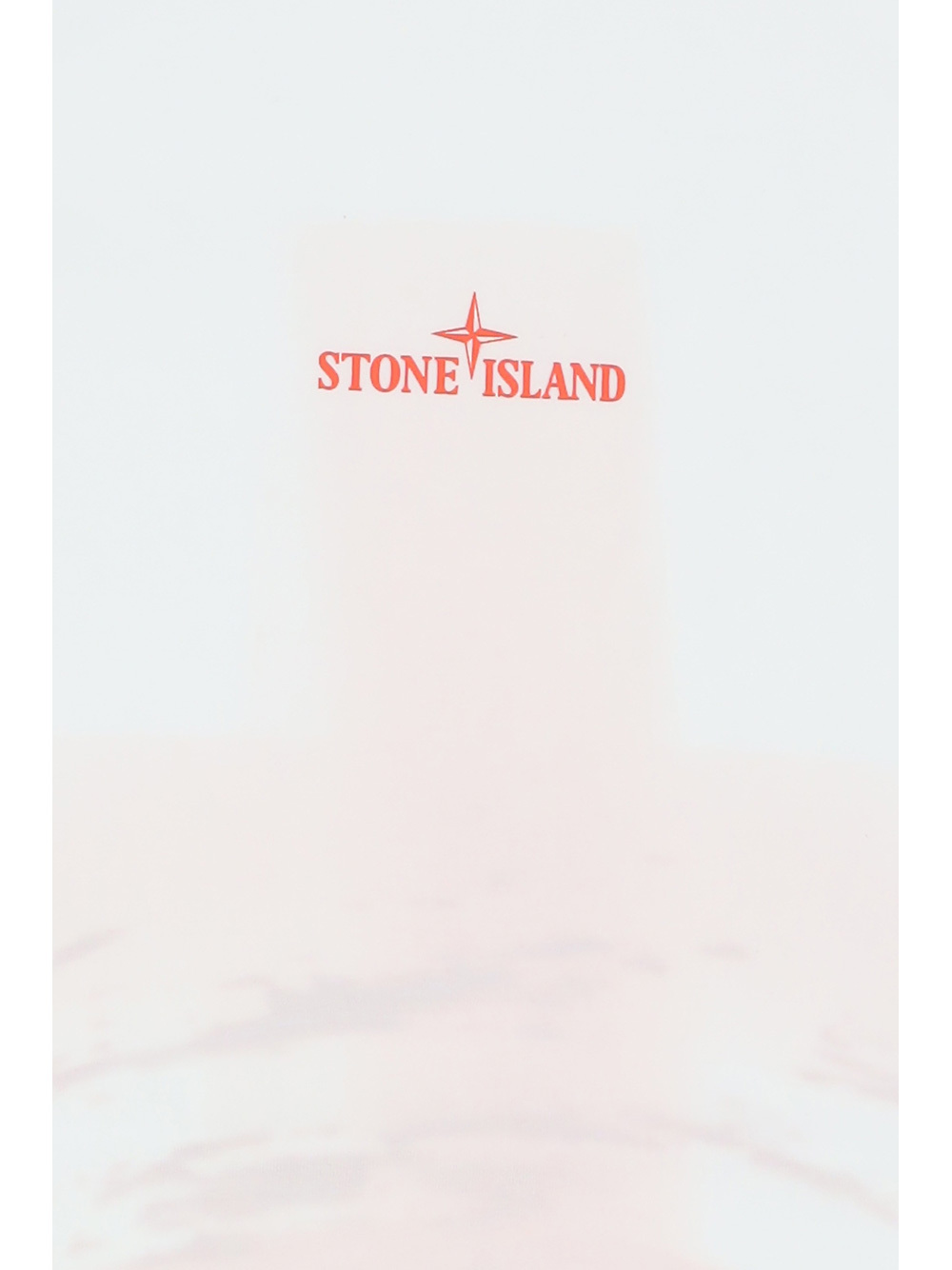 Stone Island Logo Print Short-sleeve T-shirt In White