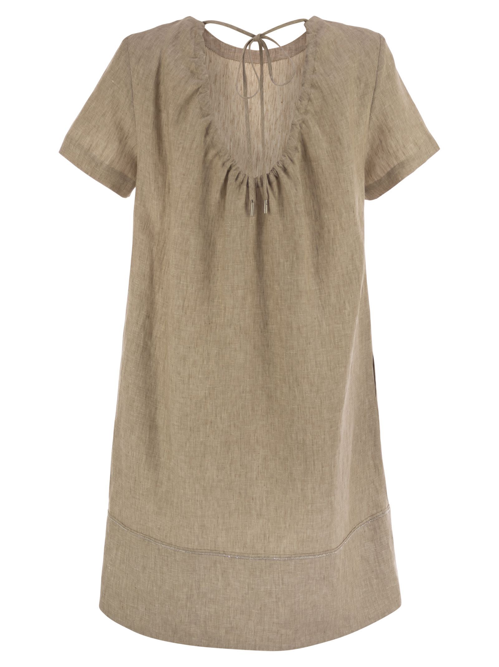 Peserico Women Linen Midi Dress