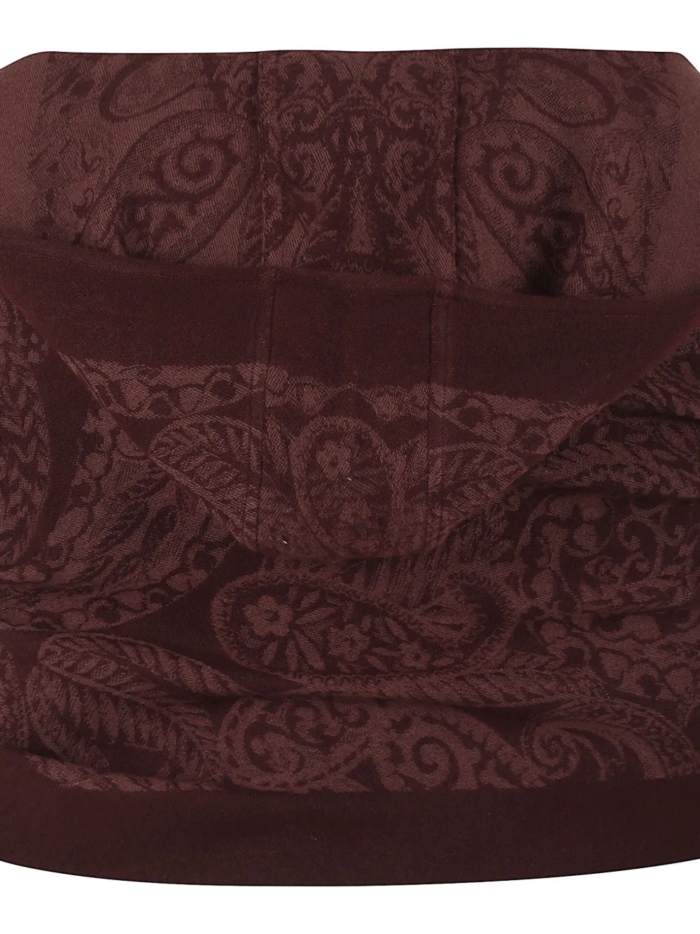Etro Women Silk Scarf With Paisley Print In Red