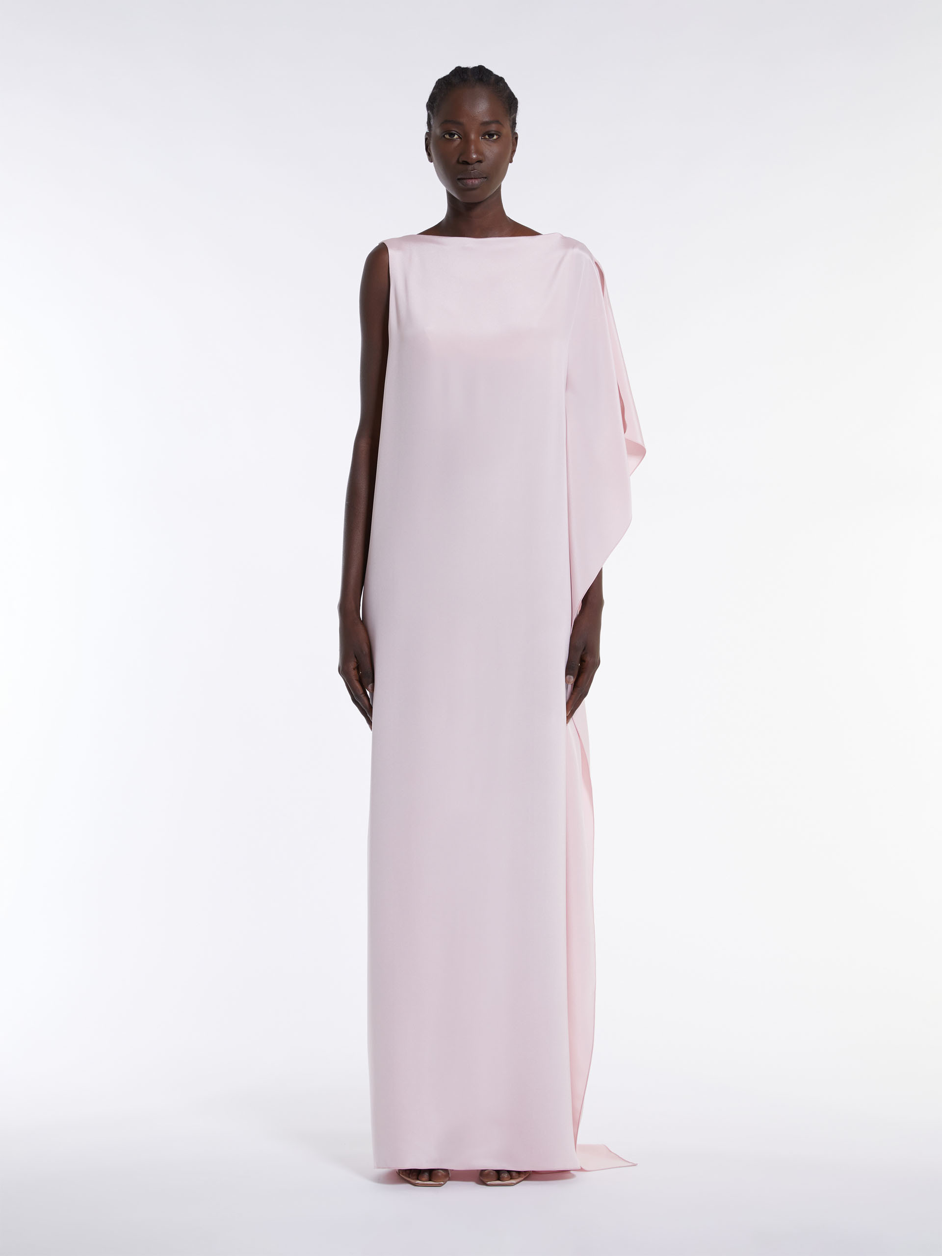 Max Mara Pendant Design Dress In Purple