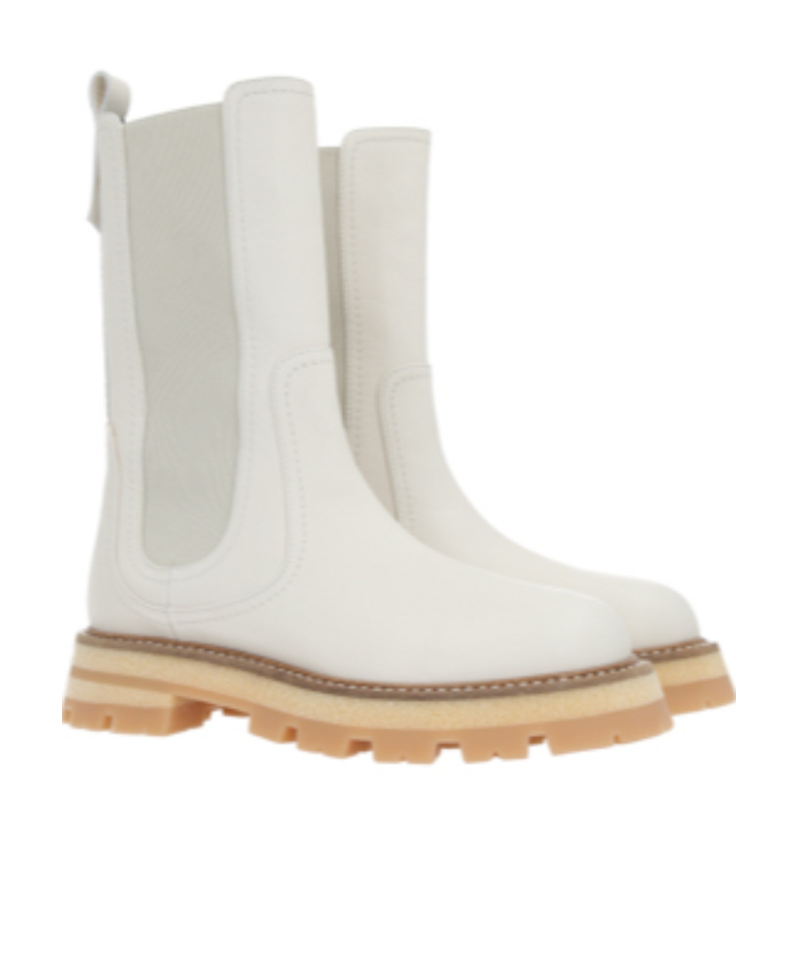 Ermanno Scervino Logo Boots In White