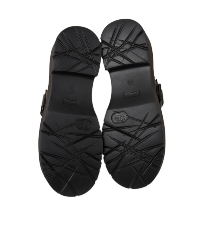 Shop Camper High-heeled Loafers In Black
