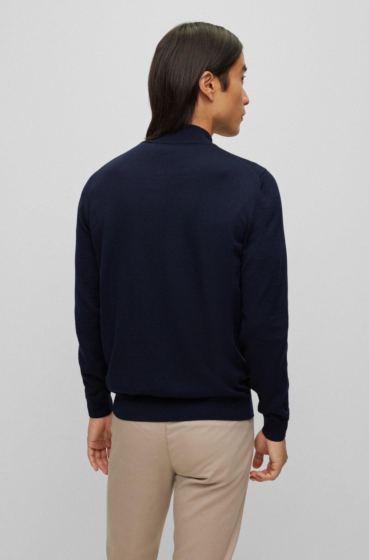 Hugo Boss Cardigan "balonso" In Black