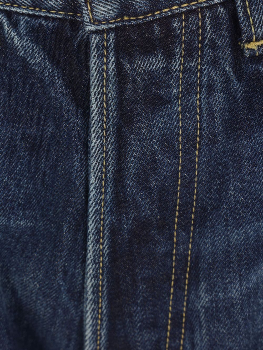 Junya Watanabe Belt Loop Denim Trousers In Black